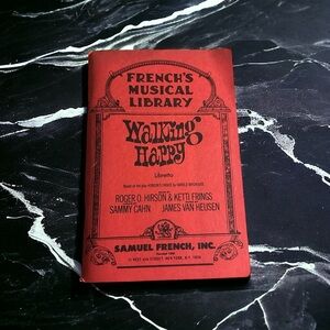 Vtg 1967 Frenchs Musical Library Walking Happy Based on Hobson's Choice Play